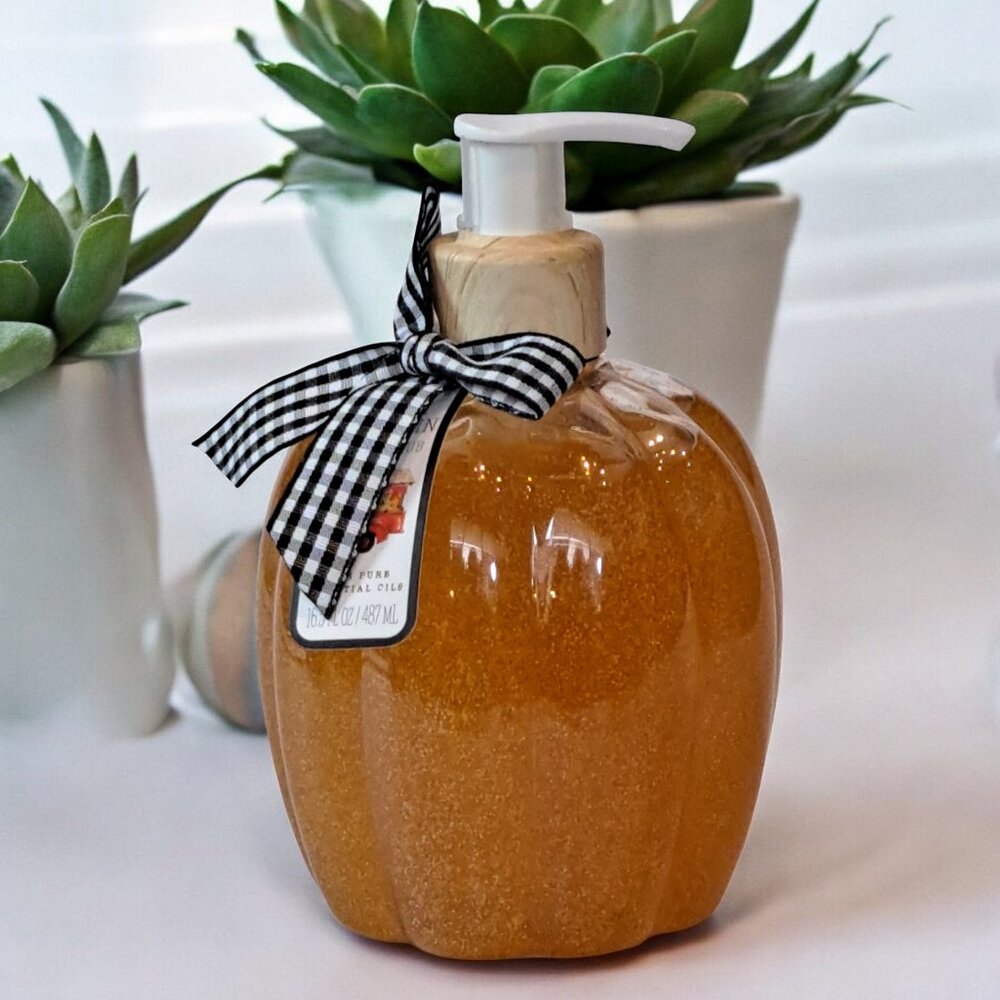 16.5 oz MORGAN CHILD FRESH PUMPKIN luxury hand scrub Hand wash